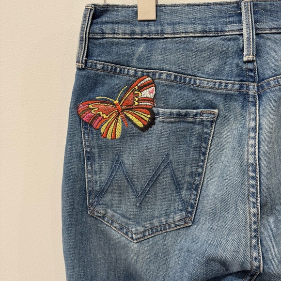 MOTHER Denim - Mother Denim - Size 27 - The Tripper Flare Jeans in Wander Dust - Butterfly